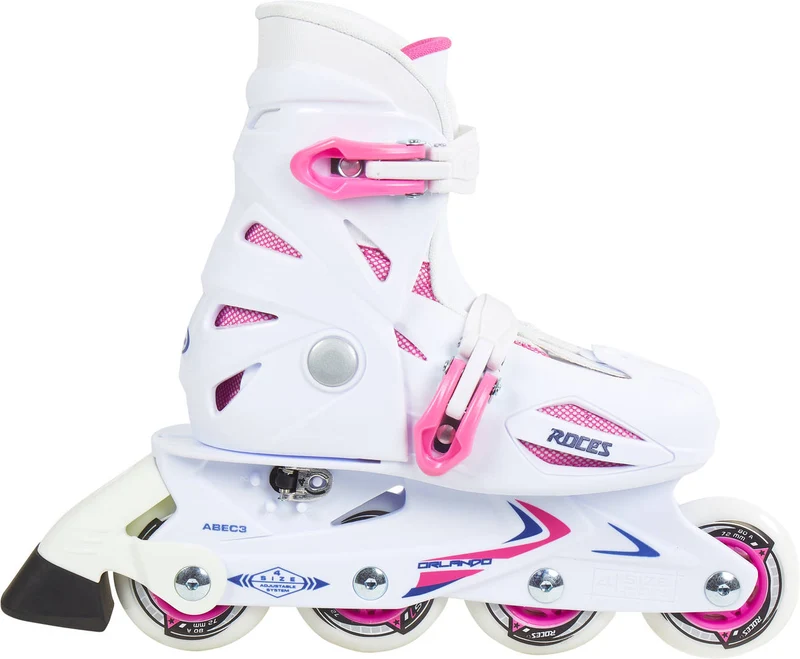 Roces Orlando III Inlines Barn (White/Pink)