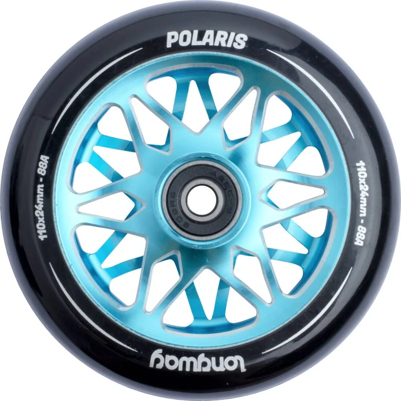 Longway Polaris Sparkcykel Hjul (Turkos)