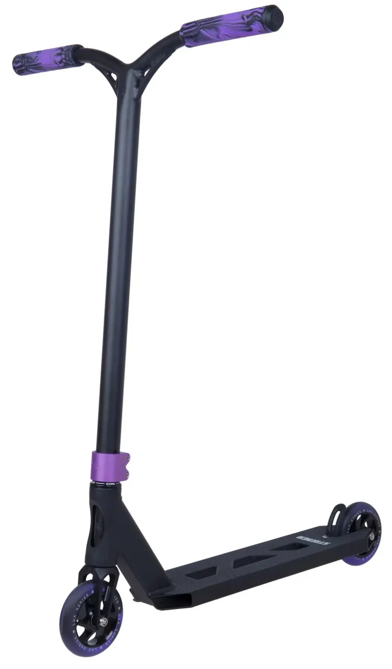 Striker Lux Trick Sparkcykel (Black/Purple)