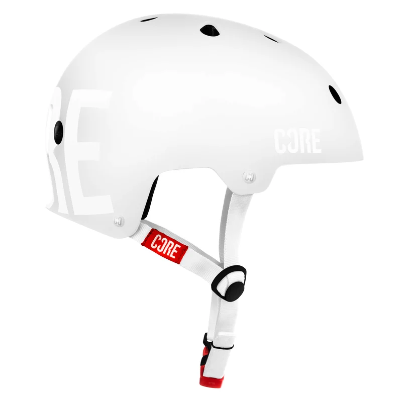 CORE Street Helmet - Stealth/White