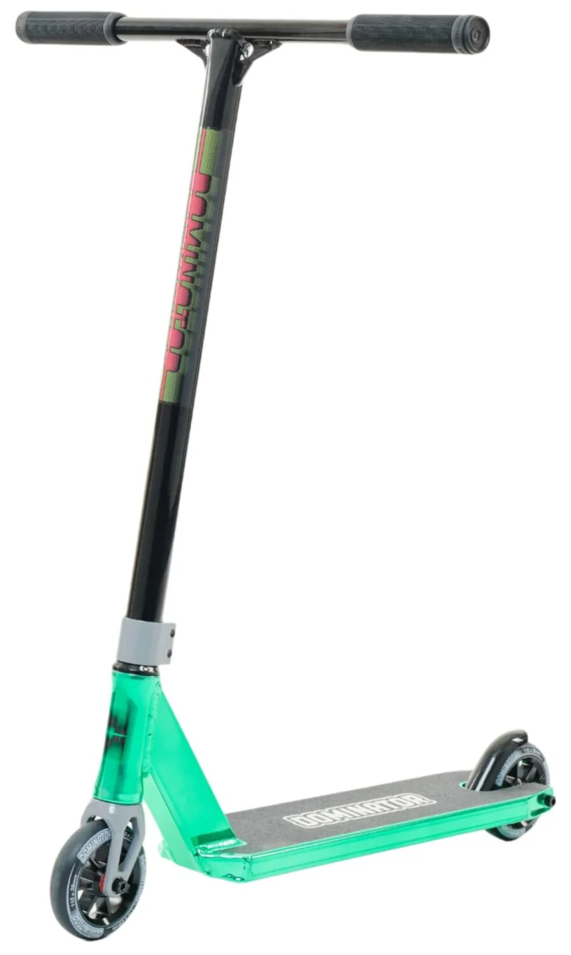 Dominator Team Edition Mini Trick Sparkcykel (Green Chrome)