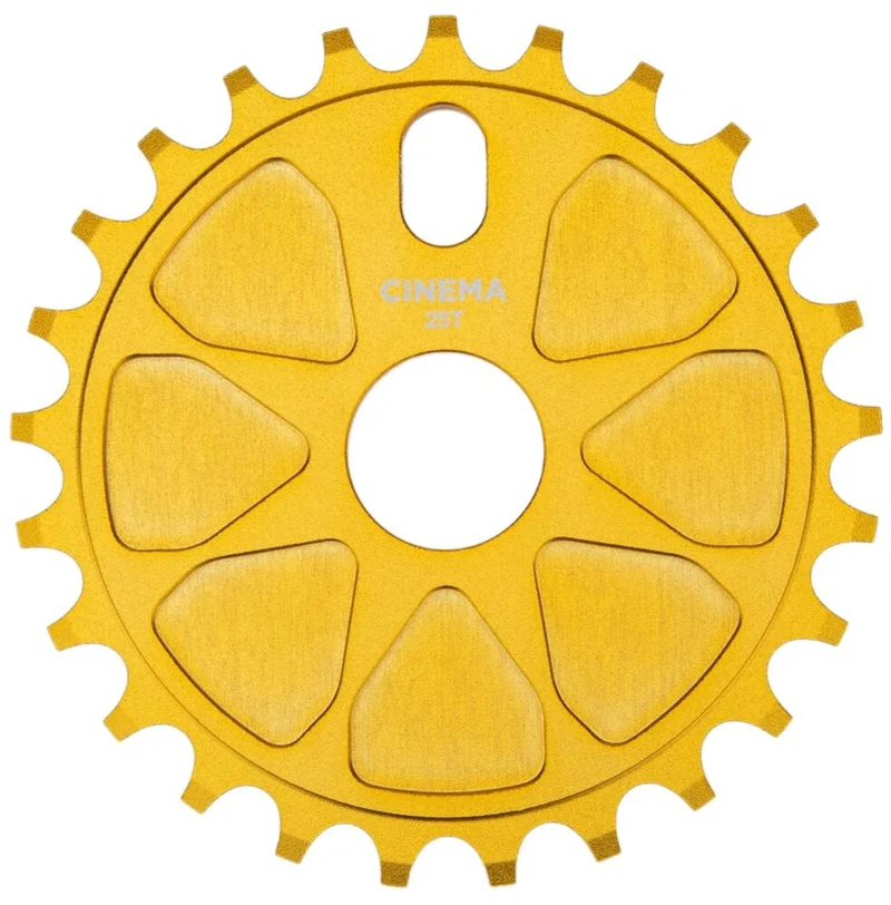 Cinema Rock Sprocket Freestyle BMX Tandhjul (Sandblast Gold)