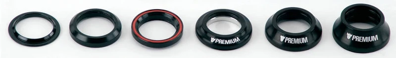 Premium Integrated Sealed Bearing Headsæt (Svart)