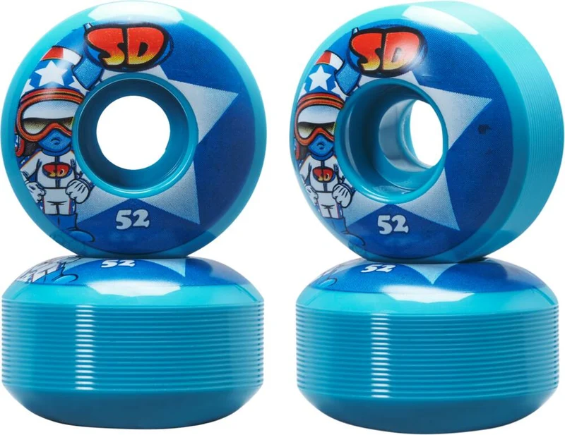 Speed Demons Characters Skateboard Hjul 4-Pack (Stars)