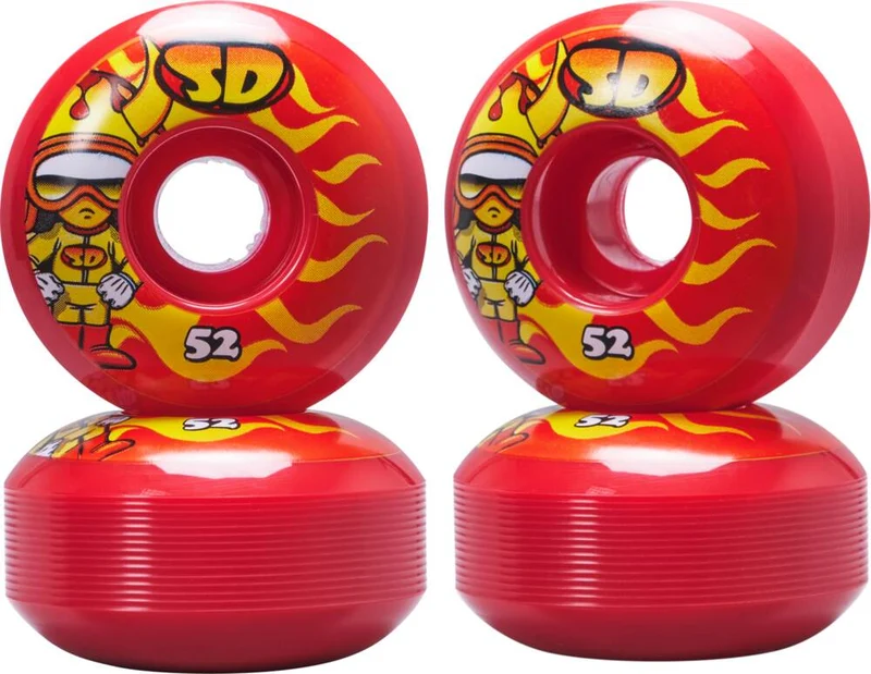 Speed Demons Characters Skateboard Hjul 4-Pack (Hot Shot)