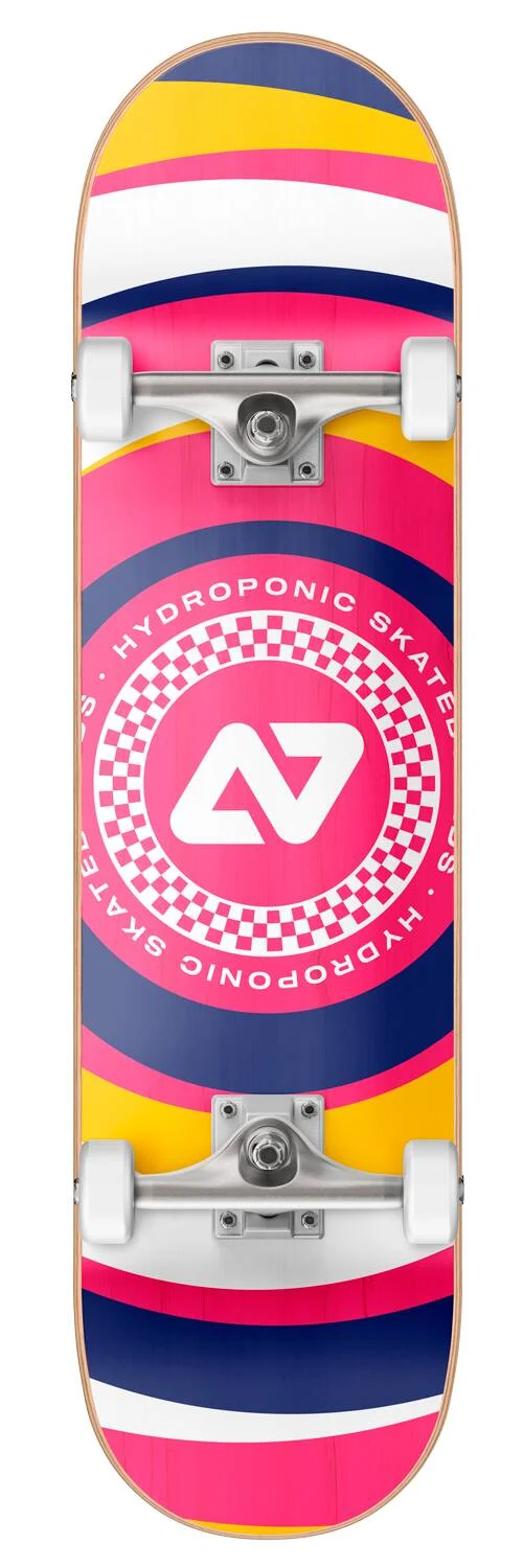 Hydroponic Circular Komplett Skateboard (Magenta)