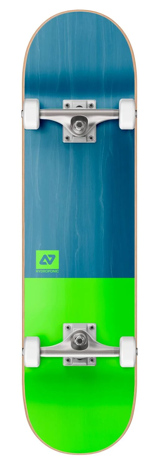 Hydroponic Clean Komplett Skateboard (Green-blue)