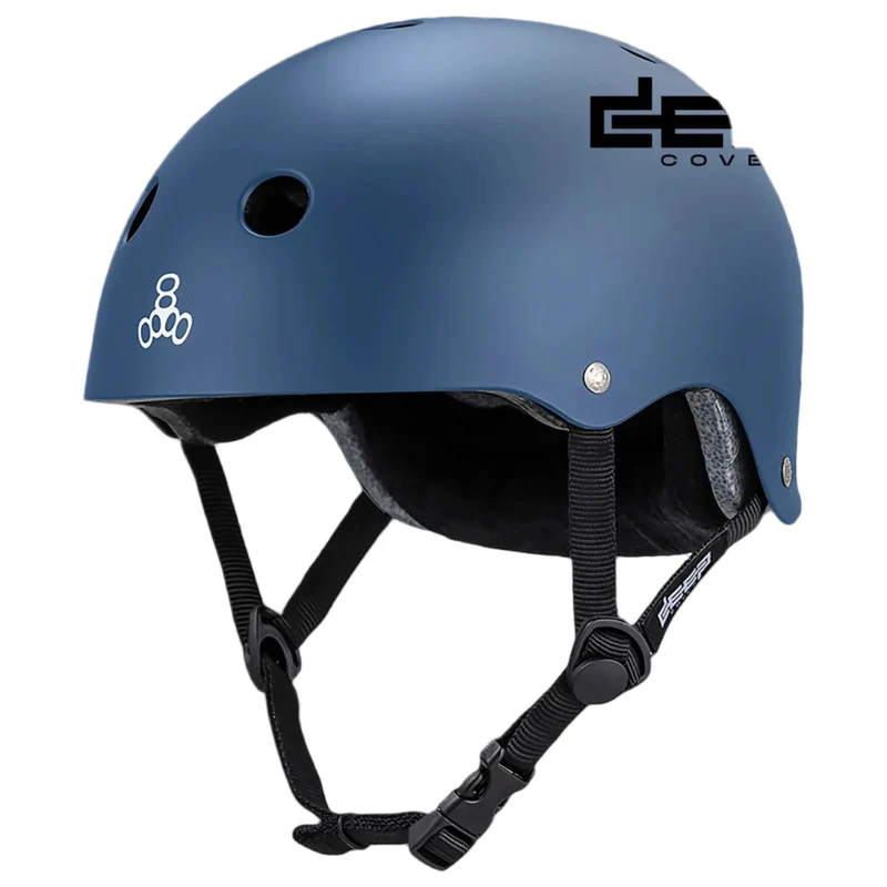 Triple Eight Deep Cover Hjälm (Navy Mat)