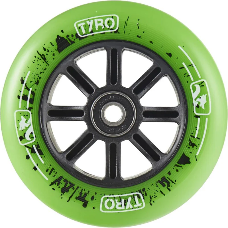 Longway Tyro Nylon Core Sparkcykel Hjul (Grön)