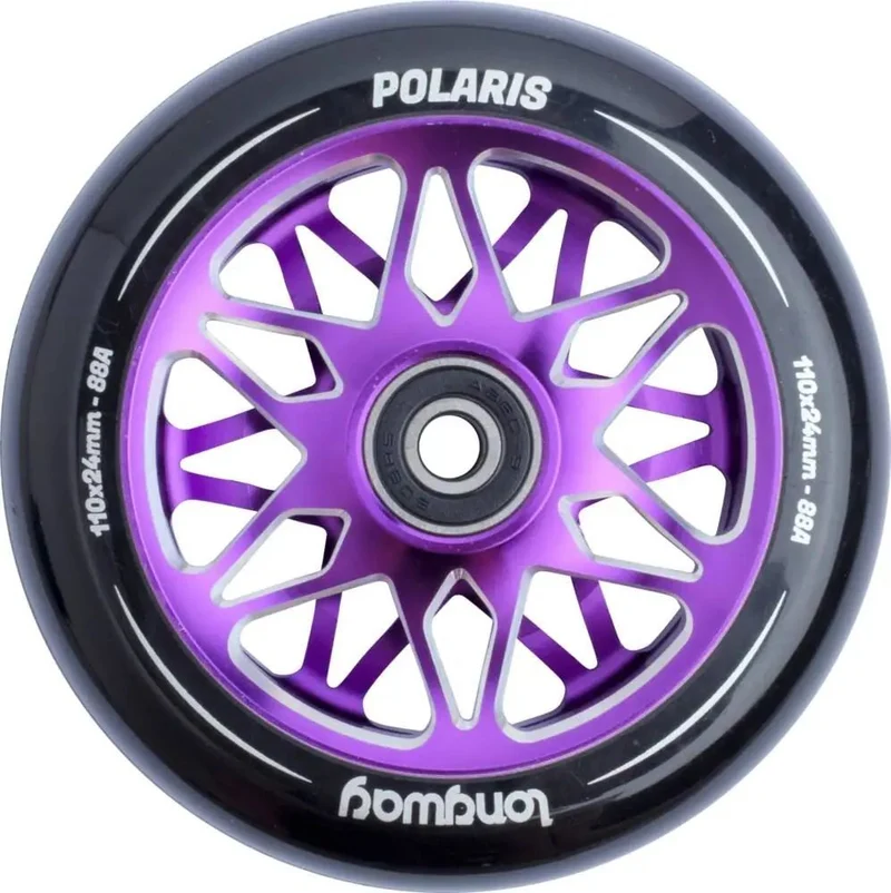 Longway Polaris Sparkcykel Hjul (Lila)