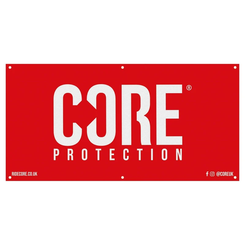 CORE Mesh Event Banner 2x1 Meters - Red