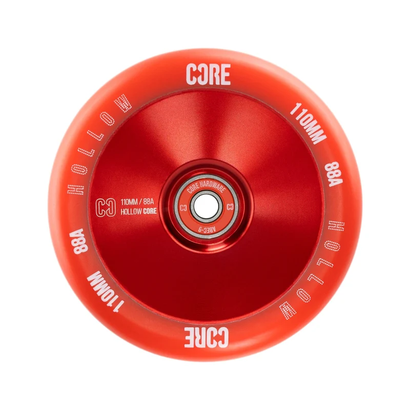 CORE Hollow Stunt Scooter Wheel V2 110mm - Red