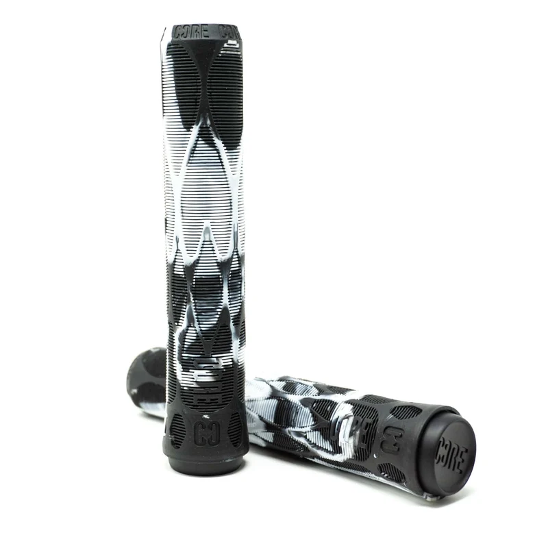 CORE Pro Handlebar Grips, Soft 170mm - Slate (White/Black)