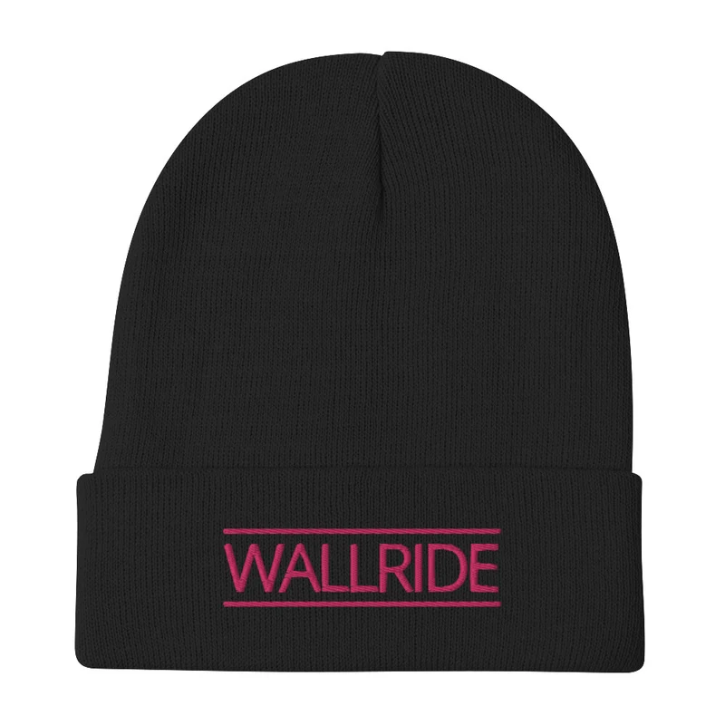 Broderad mössa Wallride