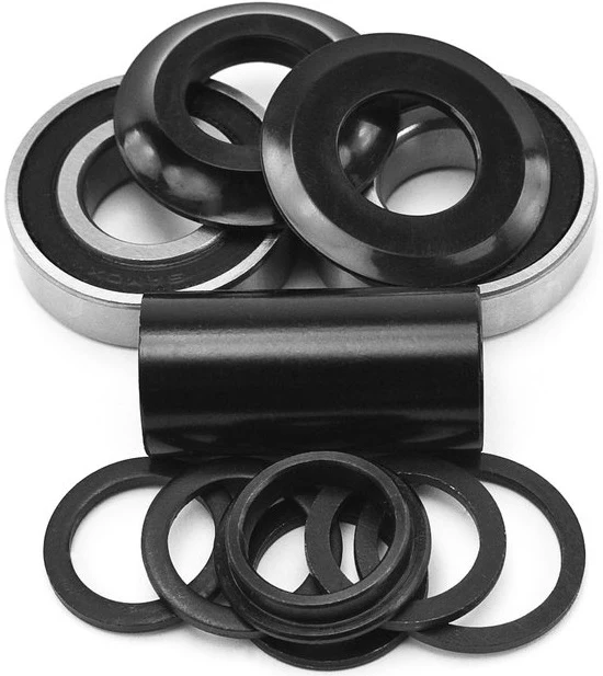 Mission Mid BMX Krankboks Set (Svart)