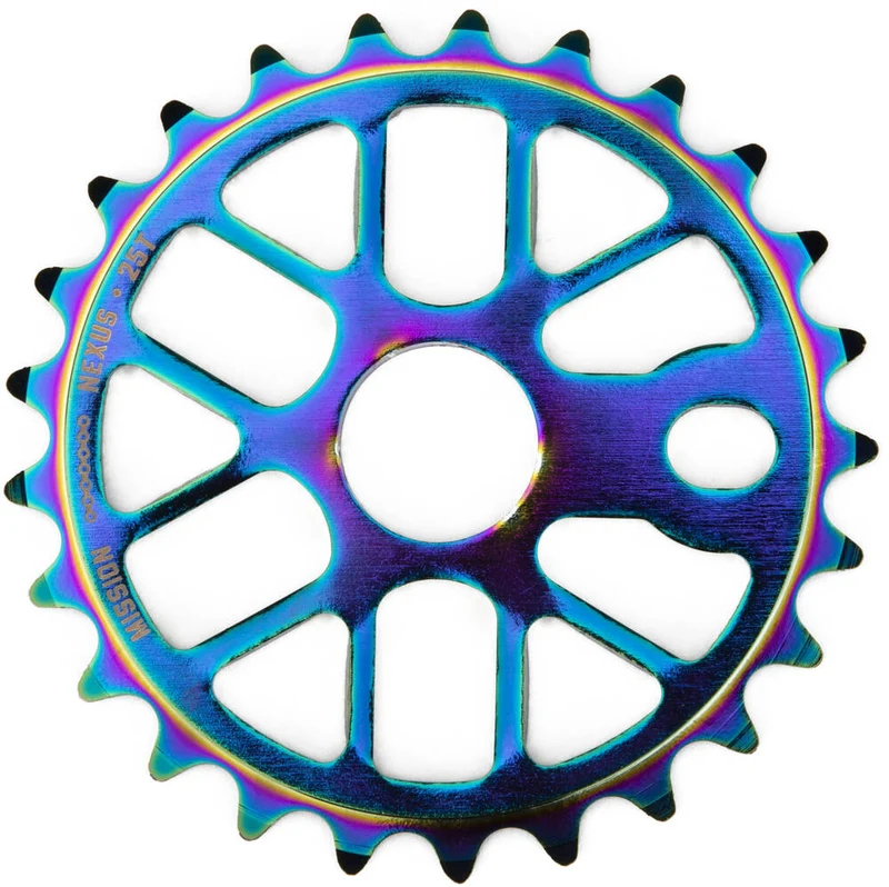 Mission Nexus Freestyle BMX Tandhjul (Oil Slick)