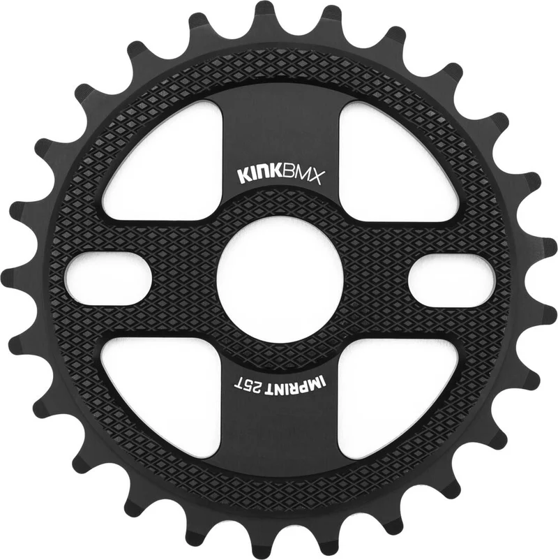 Kink Imprint BMX Tandhjul (Matte Black)