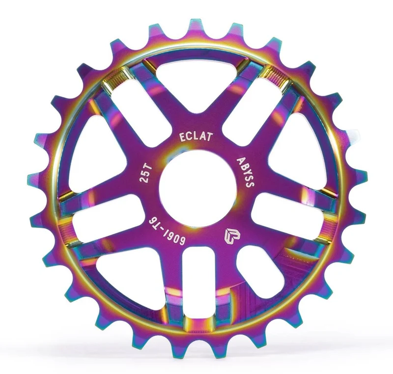 Eclat Abyss Freestyle BMX Tandhjul (Satin Oilslick)