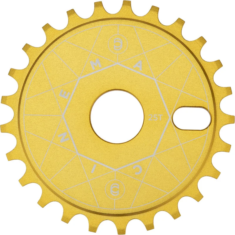 Cinema Format Freestyle BMX Tandhjul (Sandblast Gold)