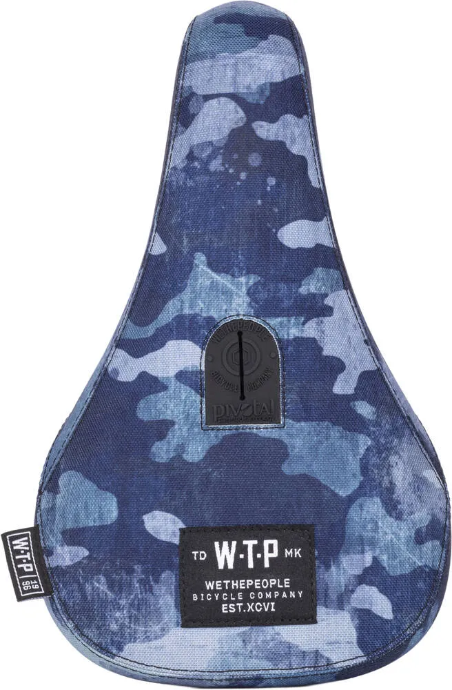 Wethepeople Team Fat 2020 Pivotal BMX Sadel (Indigo Camouflage)