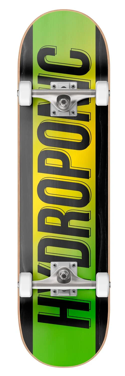 Hydroponic Tik Degraded Komplett Skateboard (Yellow)
