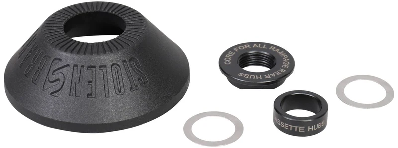 Stolen Rampage Freecoaster & Cassette BMX Hub Guard (Svart)