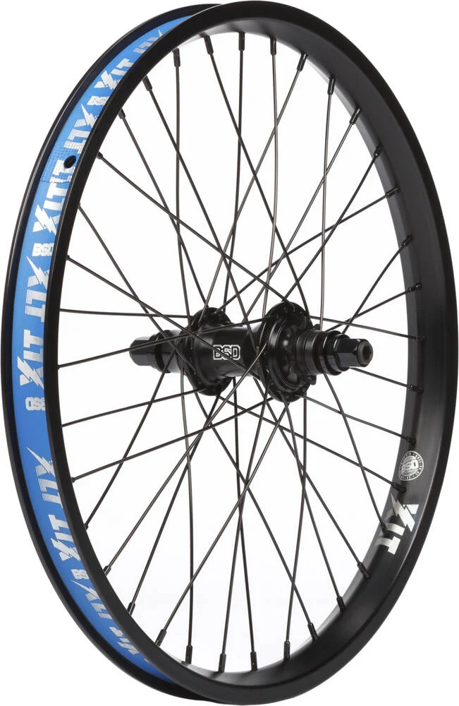 BSD XLT Street Pro BMX Kassette Bakhjul (Svart)