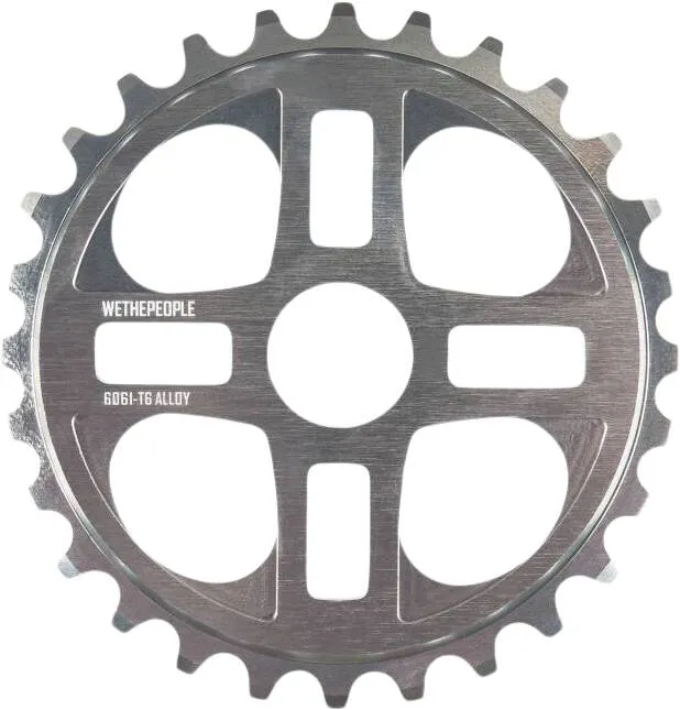 Wethepeople 4Star Freestyle BMX Tandhjul (Silver Polished)