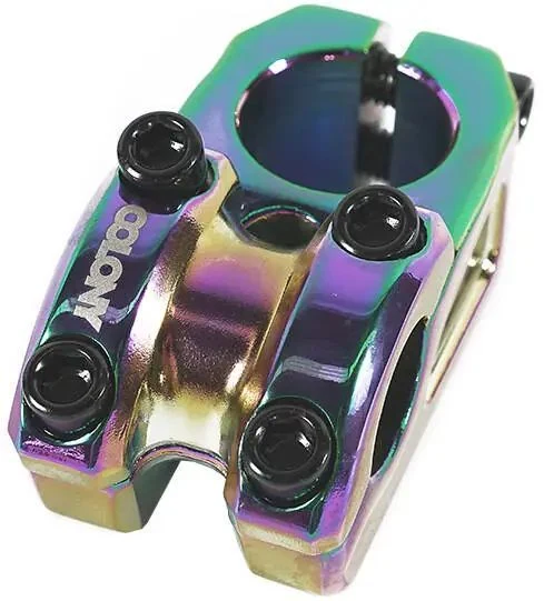 Colony Exon V2 Forged Top Load BMX Styrstam (Rainbow Anodise)