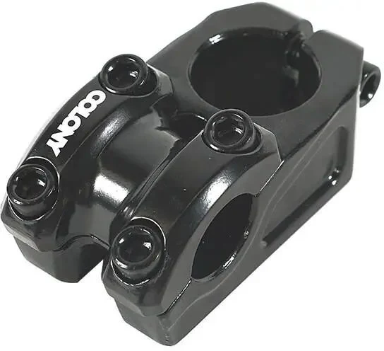 Colony Exon V2 Forged Top Load BMX Styrstam (Svart)