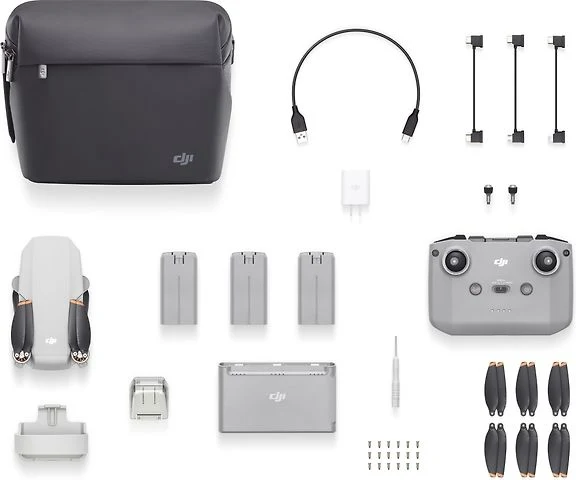 DJI Mini 2 Fly More Combo Drone Package