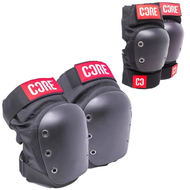CORE Knä Och Armbåg Skate Pads (Svart)