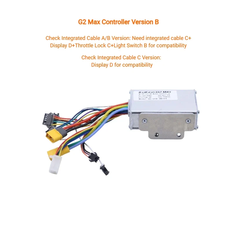 Kukirin Escooter G2 Max Controller B-version