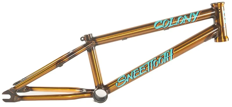 Colony Sweet Tooth Freestyle BMX Ram (Clear Gold)