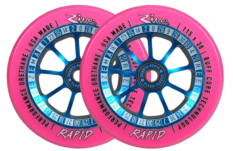 River 115 Rapid Sparkcykel Hjul 2-Pack (Roulette)