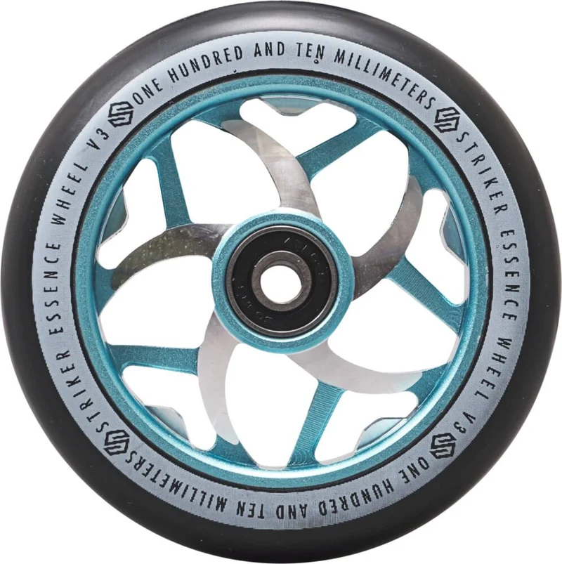 Striker Essence V3 Svart Sparkcykel Hjul (Turkos)