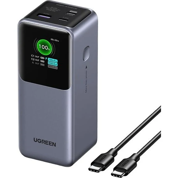 UGREEN Nexode 20000 mAh Power Bank Backup Power Supply, 130W