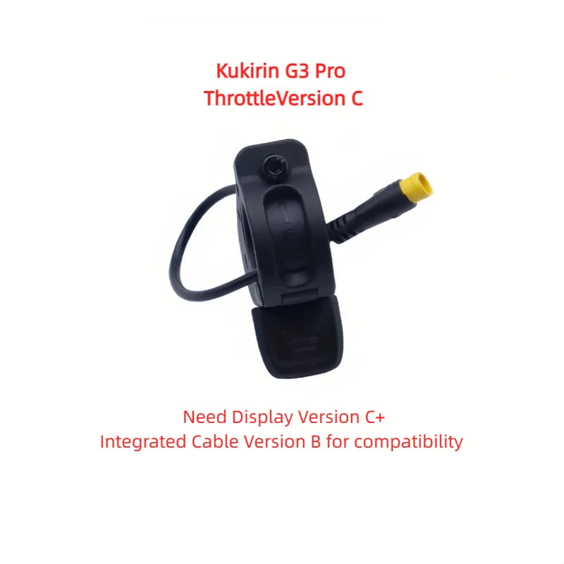 Kukirin G3 Pro Escooter-gasreglage