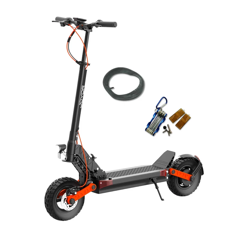 Joyor S5-Z Electric Scooter - 800W+ Max Power 45KM Range + inner tube + tool