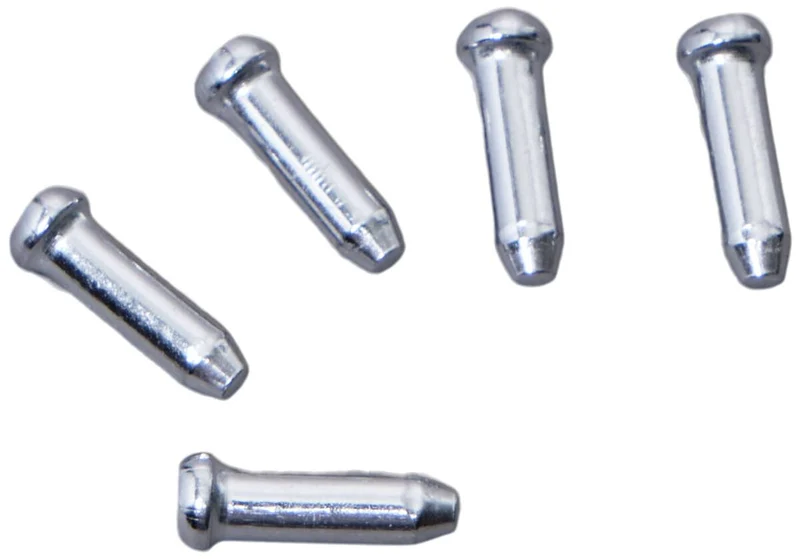 Mission Cable Ends BMX-kabelender 5-Packa (Silver)