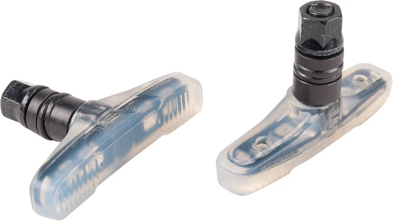 Eclat Force Regular Bolt BMX Bromsklossar (Clear/Black)