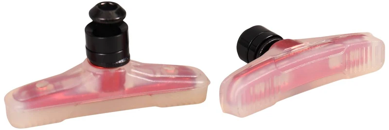 Éclat Force Female BMX BMX Brake Pads (Clear/Orange)