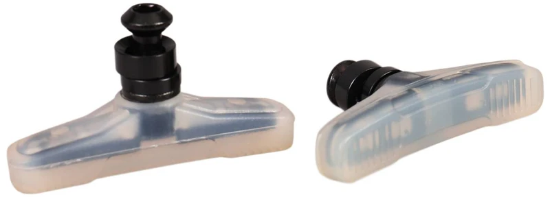 Éclat Force Female BMX BMX Brake Pads (Clear/Black)