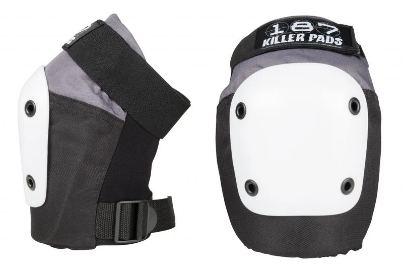 187 Killer pads fly knee pad (White)