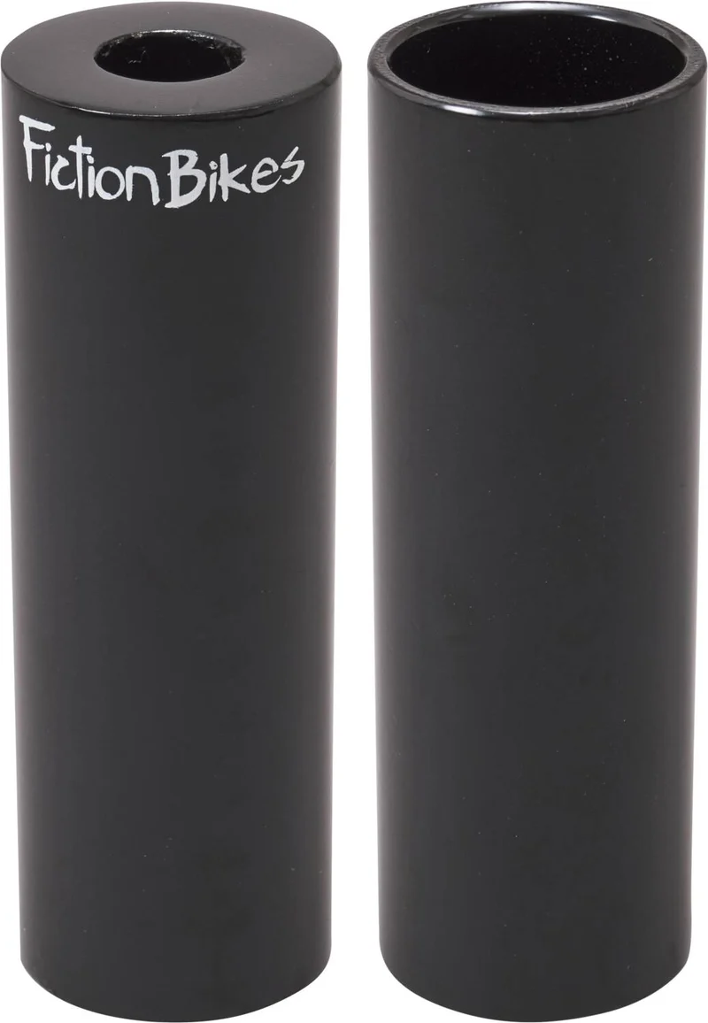 Fiction Stål Freestyle BMX Pegs (Svart)