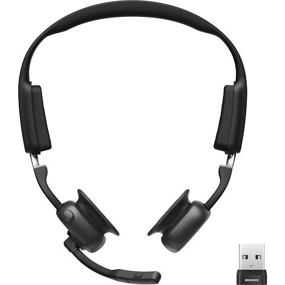 Shokz OpenMeet UC Bone Conduction Headphones, USB-A