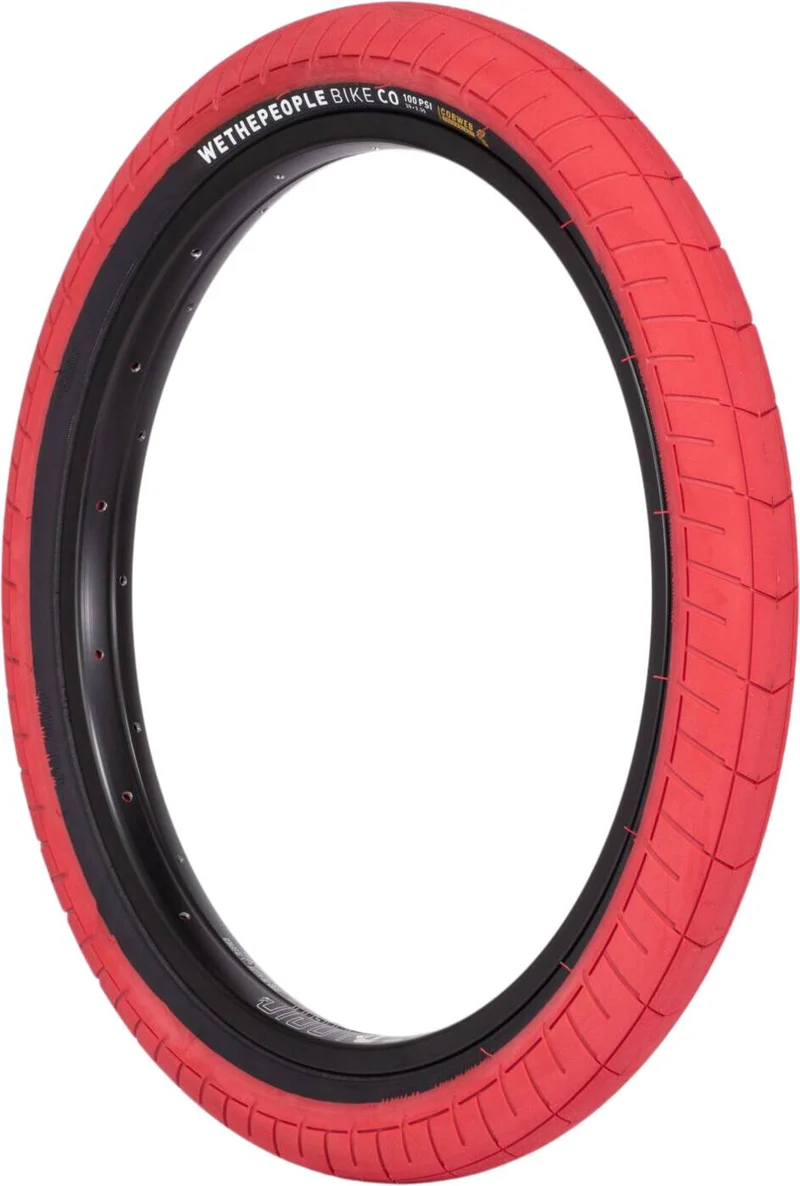 Wethepeople Activate 100 PSI 20″ BMX Däck (Red /Black Sidewall)