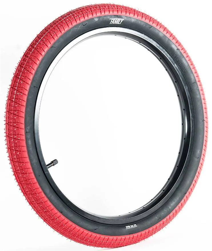 Family 20″ BMX Däck (Röd)