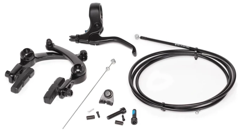 Salt Rookie BMX Broms Set (Svart)
