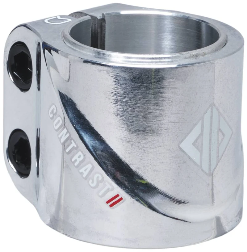 Drone Contrast II Double Kickbike Clamp (Polished)